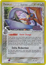 Deoxys (Defense) - 4/110 - Rare - Reverse Holo